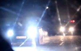 Нічні перегони: ДАІвці не змогли наздогнати AUDI у Липовці (ВІДЕО)