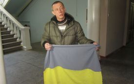 Кіборгу дали три роки тюрми - звинуватили за крадіжку прапора