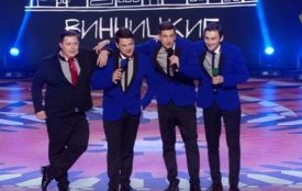 Під столом: як Вінницькі на «Лізі сміху» висміяли Інспектора Фреймут (ВІДЕО)
