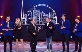 Як Вінницькі проходили в «Лізі сміху» кастинг на роль Холмса (ВІДЕО)