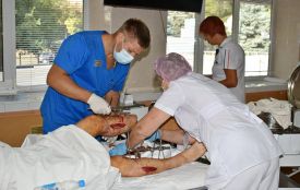 У Дніпрі рятують 39-річного вінничанина, якому в зоні АТО відірвало ногу