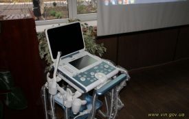 Обласний онкодиспансер отримав сучасний мобільний УЗД-апарат