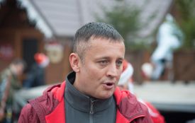 Сергій Кудлаєнко разом з велоактивістами привітав рідне місто  новорічним велопарадом (Прес-служба Сергія Кудлаєнка)