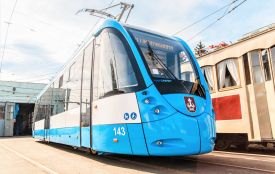 У Вінниці на маршрут вийшов новий шістнадцятиметровий трамвай VinWay
