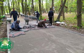 У парку «Дружби народів» створять патріотичний куточок та алею-«вишиванку»
