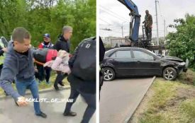 У поліції розказали про стан жінки-пішохода, яку збили біля Київського мосту