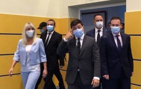 Сьогодні у Вінницю прилетів президент Зеленський. Хроніка візиту (ОНОВЛЕНО)