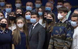 Візит Зеленського у технічний університет: відео зустрічі, яку проводили без преси