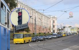 Стало відомо, скільки коштують світлофори на площі Гагаріна