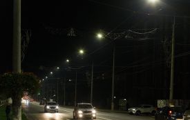 По вулиці Пирогова 150 світильників замінили на сучасні діодні