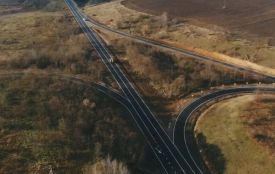 Біля Сьомаків капітально відремонтували розв’язку на міжнародній магістралі М-21