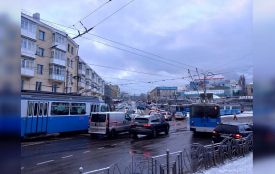 Вишенька, Хмельницьке шосе, Пирогова. У Вінниці через затор паралізувався рух транспорту