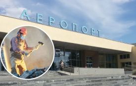 Почали розбирати будівлю аеропорту «Вінниці». Для чого і що там буде?