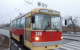 У суботу вулицями Вінниці проїде ретро-тролейбус. Графік та маршрут руху