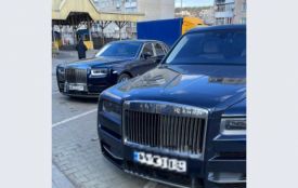 На Вінниччині затримали три елітні Rolls-Royce. Слідчі дії тривають