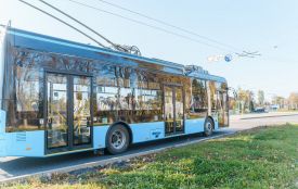 У Вінниці вийшов на обкатку новий VinLine з автономним ходом