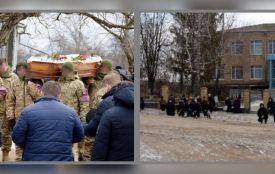 Загинув у боях за Бахмут. На колінах прощалися з Героєм Олександром Ковалем