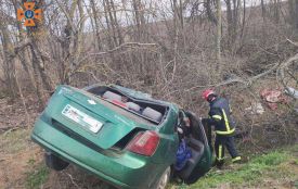 Смертельна ДТП біля Яришівки: водій на  Chevrolet злетів з дороги в кювет