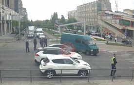 Аварія на Келецькій: водій на Toyota не пропустив Volkswagen