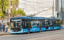 У Вінниці на маршрути 14 А та 14 Б випустили нові тролейбуси «VinLine»