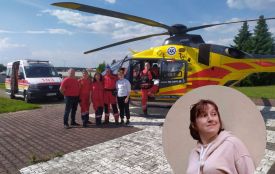 Активістку Таїсу Гайду, яка отримала 70% опіків, гелікоптером евакуювали на лікування до Польщі