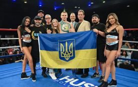 Вінницький боксер Сергій Богачук виграв чемпіонський бій нокаутом у першому раунді