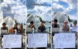 Авторські пісні вінничан біля фонтану «ROSHEN»: добірка Tiktok відео