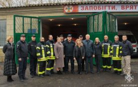 Підрозділ добровольців-вогнеборців відкрили у Жмеринському районі