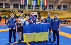 Вінницькі спортсмени здобули шість медалей на міжнародному турнірі з греко-римської боротьби