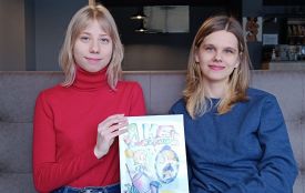 Гендерна рівність та віра в себе. Вінницькі студентки створили комікс про сучасну «Попелюшку»