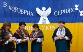 «Ніби повернулися на Майдан, у вир  Революції Гідності». Як у Калинівці згадували Героїв Небесної сотні