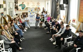 На заході «Професійні обрії» дітям Захисників та Захисниць розповідали про світ діджитал-професій