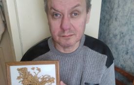 Незрячий вінницький художник створює картини зі скульптурного пластиліну