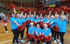 Танцівниці «Golden age 60+» вибороли перше місце на Відкритому Чемпіонаті області з чирлідингу