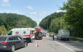 Троща на об'їзній дорозі: на місці події ускладнений рух