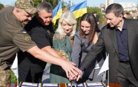 У Вінниці погасили символічну марку «Все буде Україна»
