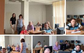 У Вінниці для літніх людей психологи провели арттерапевтичну сесію