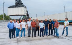 Новий контейнерний термінал у Вінниці уже прийняв перші вантажі