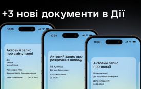 Одружитись онлайн, розірвати шлюб та змінити ім'я: все це тепер можна зробити в Дії