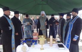 На Вінниччині заклали наріжний камінь нового храму