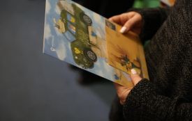 У Вінниці погасили поштову марку «Країна волонтерів»