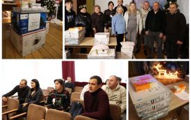 Дитячі будинки сімейного типу отримали подарунки до свята Миколая