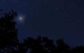 Коли засяє перша зірка на Святвечір 24 грудня? Мапа України