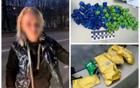 У Вінниці затримали донеччанку, яка перевозила понад півтисячі згортків наркотиків