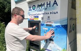 У Вінниці знову демонтовують водомати «Долини». За останній тиждень прибрали чотири апарати
