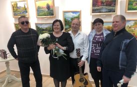 Родинний дует «Сузірʼя» занурив слухачів у світ поезії і музики
