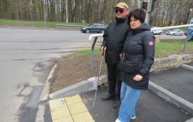 Зробили доступнішими підходи до вінницького підприємства незрячих