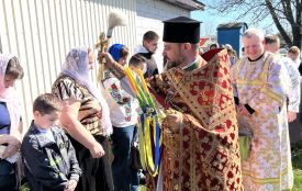 Вінниця відзначає Великдень. Як у Храмі Різдва Пресвятої Богородиці освячували паски