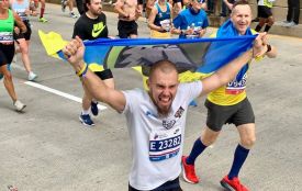 Хмільничанин Роман Кашпур на протезі пробіг всі ТОП-6 світових марафонів
