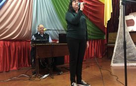 В Стрижавському будинку-інтернаті влаштували концерт «Вишиванки моєї мами»